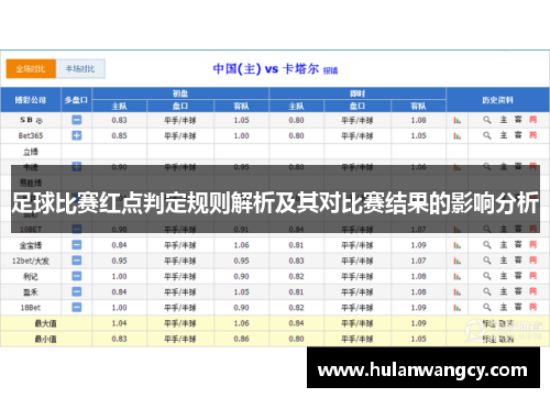 足球比赛红点判定规则解析及其对比赛结果的影响分析